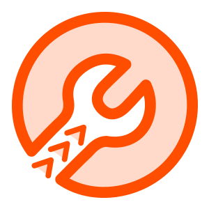 Icon for 'High-Performance tools'